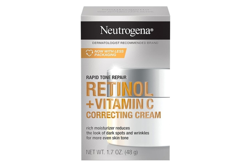 The Neutrogena Retinol and Vitamin C Correcting Cream is 33 percent off at Amazon, where more than 2,000 people have purchased the formula in the past month alone. It stars retinol and vitamin C, to smooth wrinkles and fine lines, treat hyperpigmentation, and fade dark spots.