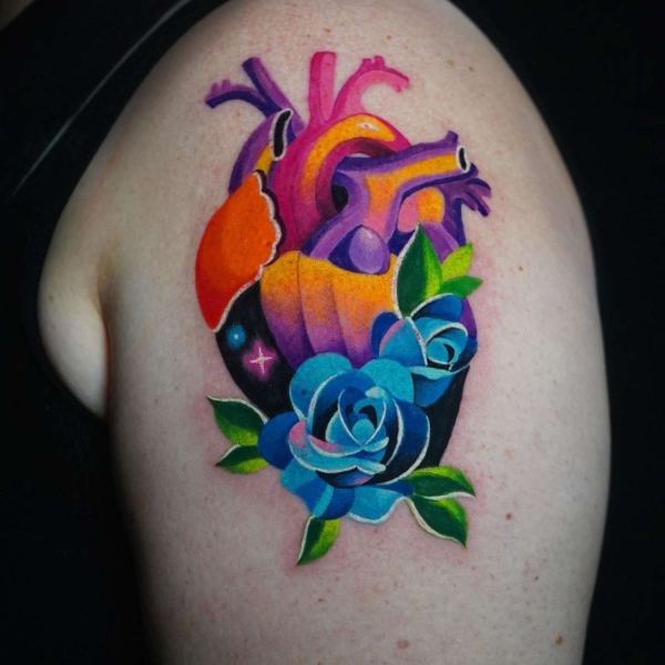 Looking to literally wear your heart on your sleeve with some body ink? Here, explore 25 heart tattoo ideas, ranging from black and white to bold pops of color.