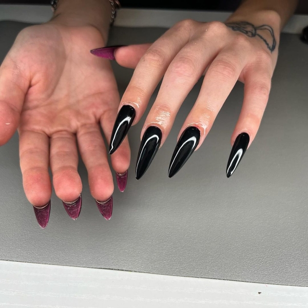 Scorpios are mysterious, passionate, magnetic, and ambitious. So to honor the sign through a manicure, the look should be anything but simple. Here are 20 befitting looks.