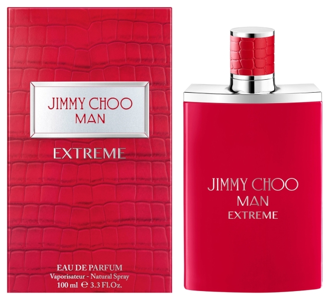 A Powerful Reinterpretation in Red: "Jimmy Choo Man Extreme" by Jimmy Choo