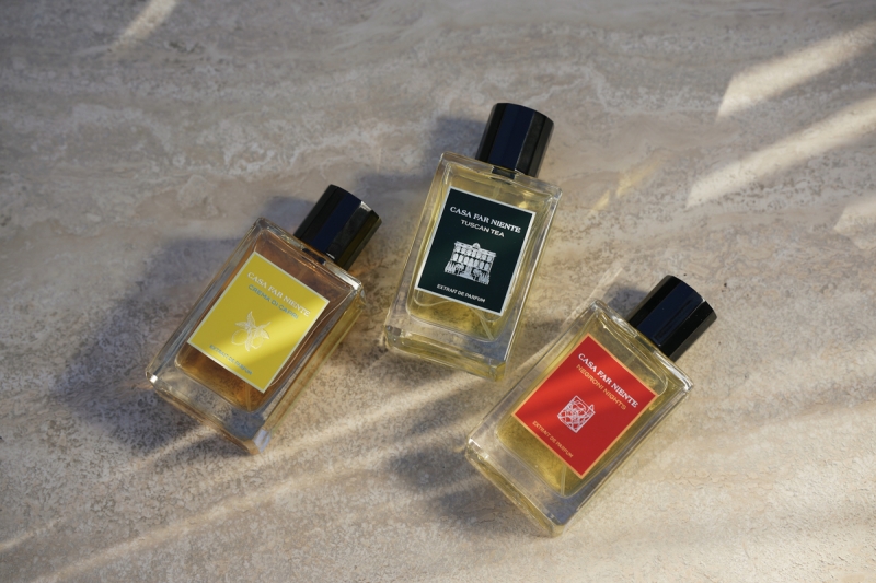 Casa Far Niente Debuts With a Series of Three Extraits de Parfum