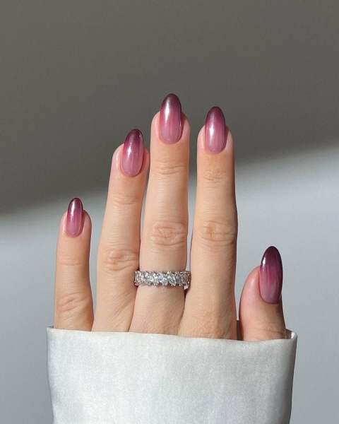 Few shades are as timeless as burgundy when it comes to fall and winter nail colors. This season, you can amplify its impact with a chrome effect, too. Scroll through 25 burgundy chrome nail looks for inspiration here.