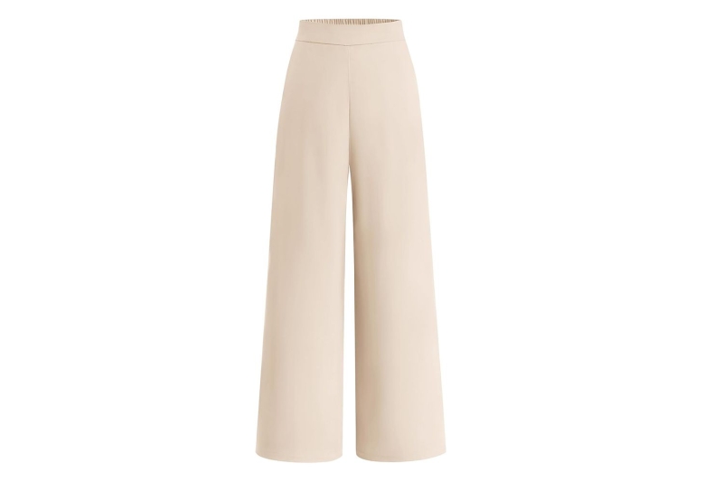 Eva Longoria recently wore wide-leg trousers, a comfortable jeans alternative Sofía Vergara also wears on repeat. To get the look, shop these six similar pairs of baggy pants, including pleated, elastic-waist, and waffle-knit styles from $20.