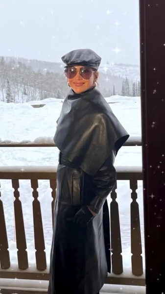 Jennifer Lopez channeled Trinity from 'The Matrix' in all-leather look at the 2025 Sundance Film Festival. See her full outfit, here.