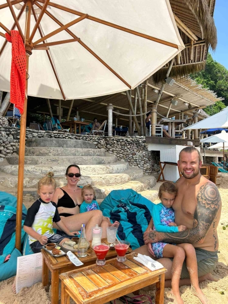 Lucy Richardson saw a travel influencer's reel and decided to quit her job in the U.K. to move her family to Bali. Here's what she learned when she got there.