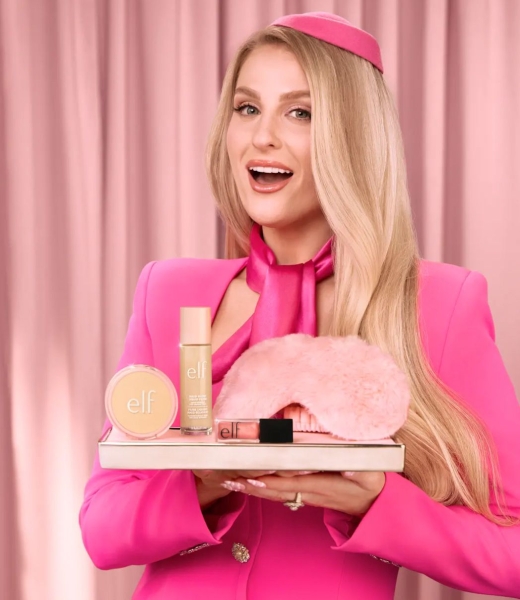 As Meghan Trainor celebrates the 10th anniversary of the album that changed her life, she's also celebrating another milestone—a new campaign with beauty powerhouse e.l.f. centered on cloud skin.