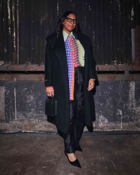 Christopher John Rogers has cultivated a loyal clientele and colorful aesthetic. InStyle documented the best street-style trends and outfit inspiration from the designer's Fall 2025 runway show at New York Fashion Week. See all the photos here.