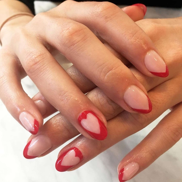 February is the month of love. Consider one of these pretty heart nail ideas to to add Valentine's Day vibes to your everyday look.