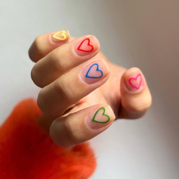 February is the month of love. Consider one of these pretty heart nail ideas to to add Valentine's Day vibes to your everyday look.