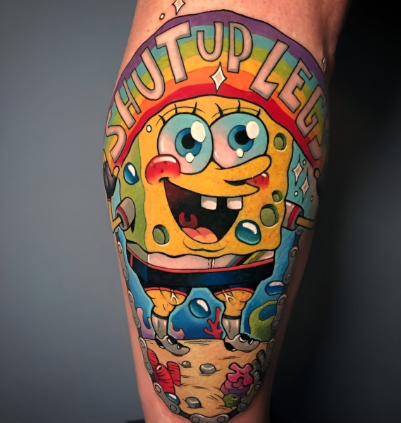 New School Tattoos: Creativity & Humor on Steroids