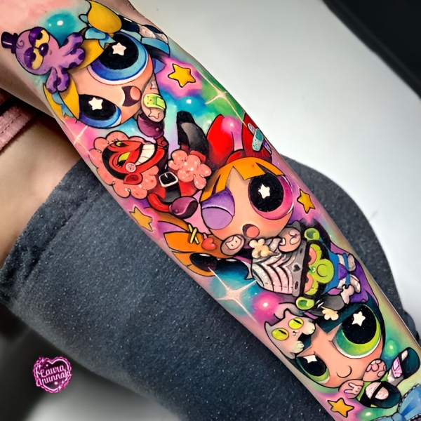 New School Tattoos: Creativity & Humor on Steroids