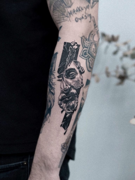 Interview With Dmytro Shcherbakov u2013 Amazing Tattoo Artist Doing Graphic Styleu00a0