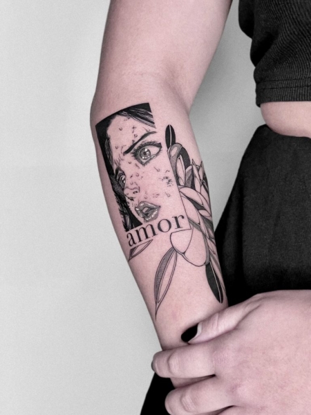 Interview With Dmytro Shcherbakov u2013 Amazing Tattoo Artist Doing Graphic Styleu00a0