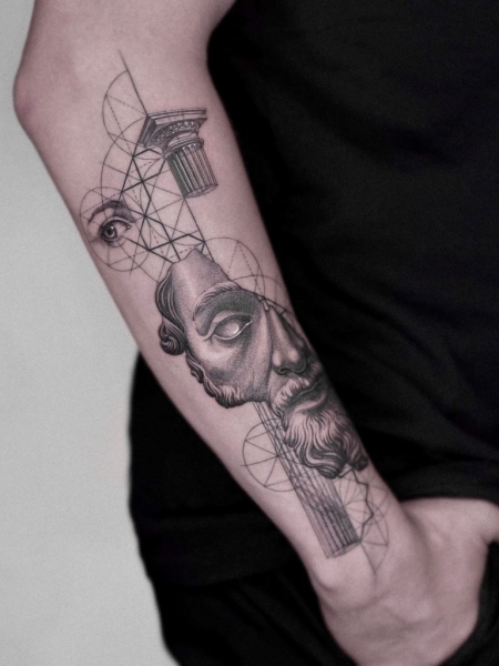 Interview With Dmytro Shcherbakov u2013 Amazing Tattoo Artist Doing Graphic Styleu00a0